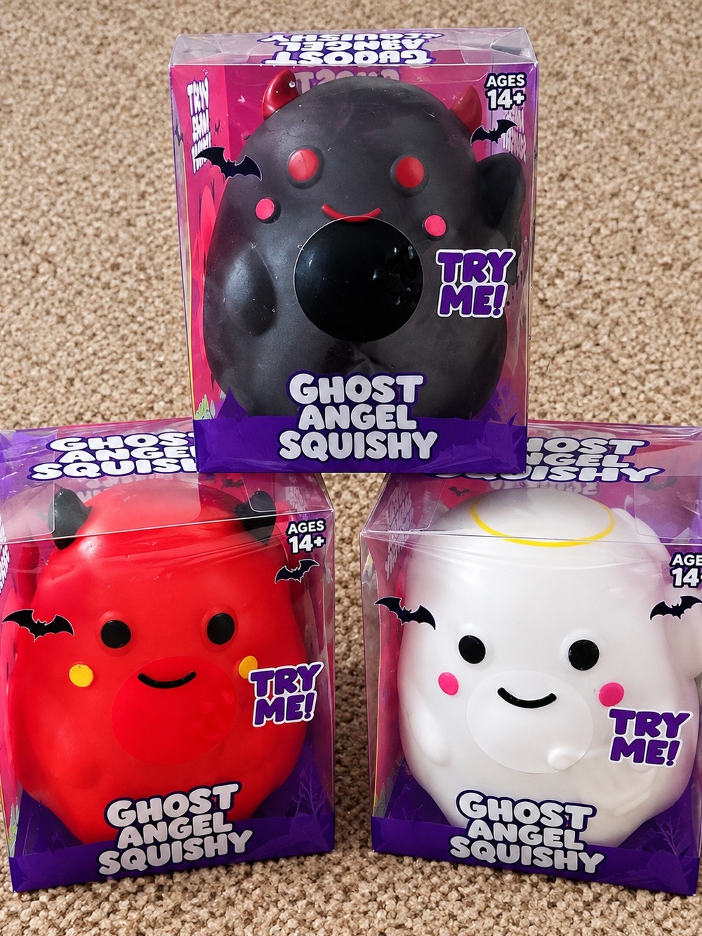 Ghost Angel Squishy set